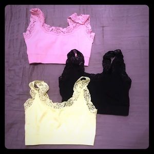Victoria’s Secret PINK Seamless Bra Set Small-DD